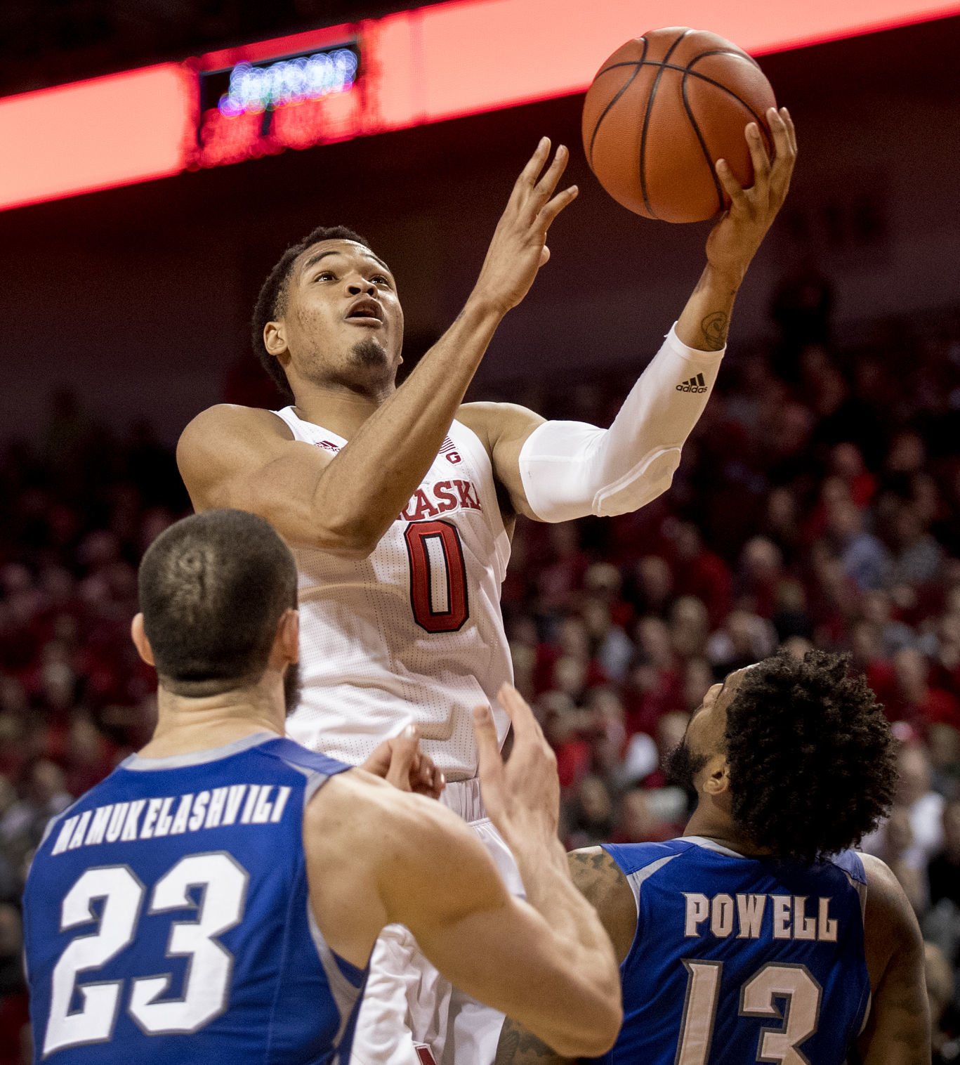 Nebraska men's hoops vs. Seton Hall, 11/14